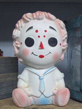 Vintage 1960's Inarco Japan Raggedy Andy Head Vase Planter E-4272